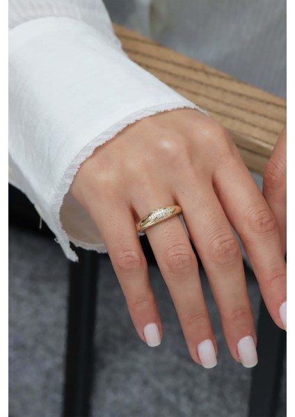 Kuzey Yıldız Bombe Tasarım Altın Yüzük fiyatları