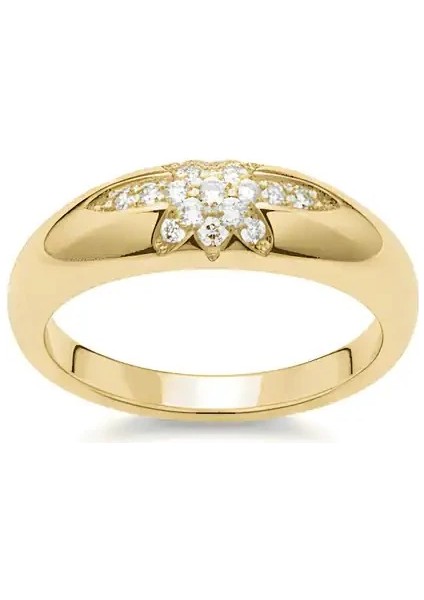 Kuzey Yıldız Bombe Tasarım Altın Yüzük fırsatları