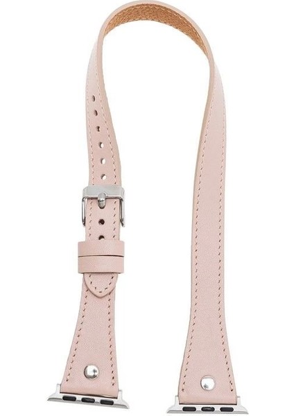 Apple Watch Uyumlu Deri Kordon 38-40-41MM Slim Dtst Nu1 modelleri