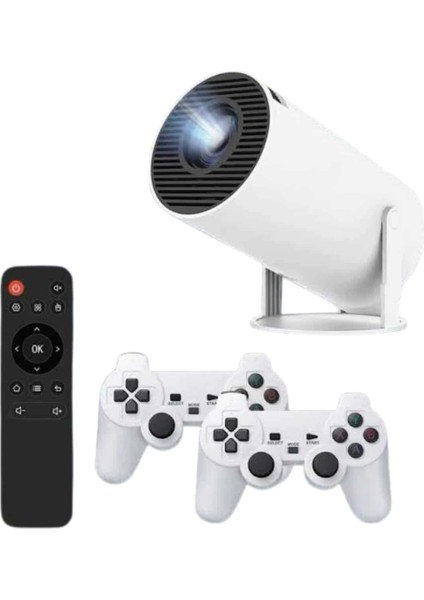 Projeksiyon Cihazı Video Oyun Konsolu 8 GB Hafıza LCD Ekran Kumandalı fiyatları