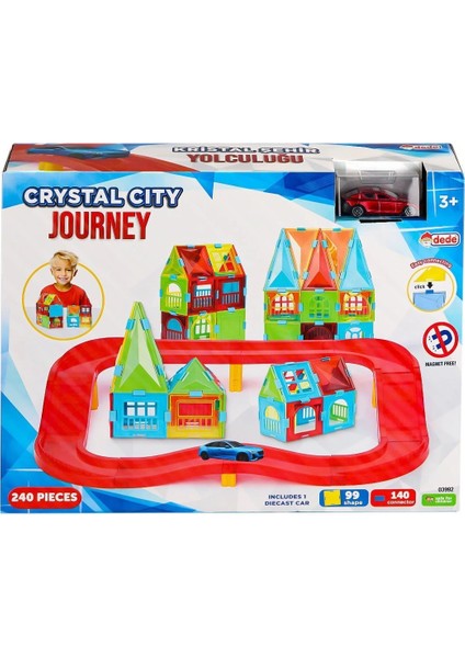 03992 Kristal Şehir Yolculuğu 240 Parça -Dede