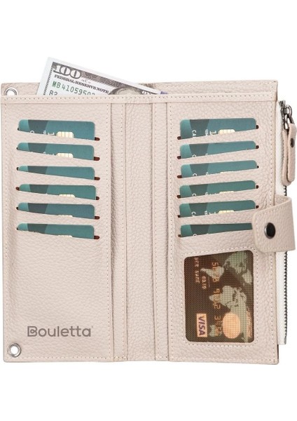 Lozan Strap 6.5 Inch Uyumlu Deri Kartlıklı Kılıf Erc3 Bej modelleri