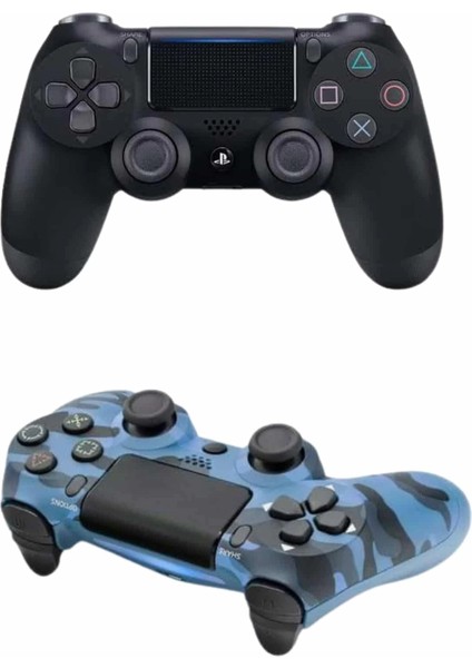 Ps4 Joystick Oyun Kolu Titreşimli Uzun Pil Ömrü USB Şarj Kablolu indirimleri