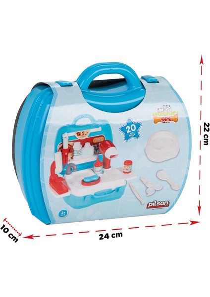 03 564 Çantalı Veteriner Seti -Pilsan Oyuncak modelleri