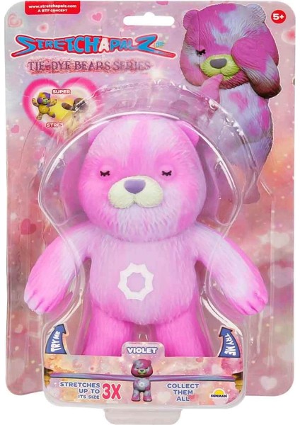 Tie-Dye Stretch Ayılar 14 cm modelleri