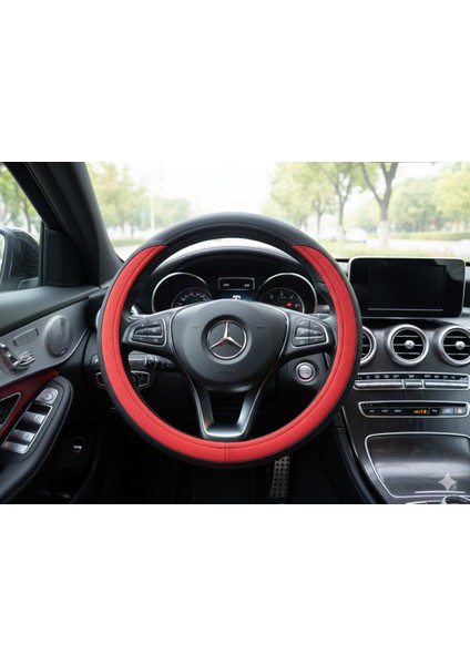 Mercedes W124 Kasa E200PREMIUM Geçmeli Direksiyon Kılıfı Yeni Model