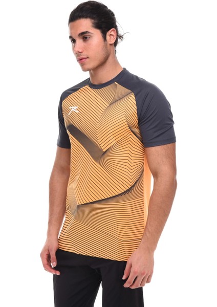 Unisex Dijital Baskılı T-Shirt Justa Oranj fiyatları