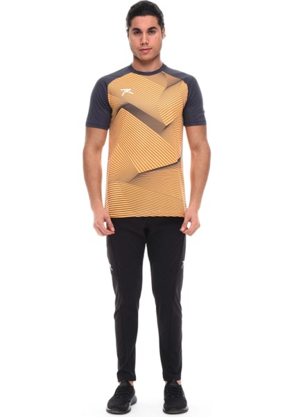 Unisex Dijital Baskılı T-Shirt Justa Oranj indirimleri