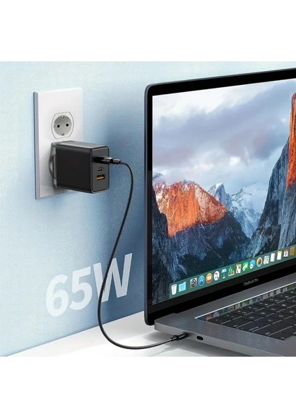 65W Hızlı Şarj Edebilen Type C Uçlu Şarj Aleti fiyatları