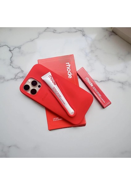 iPhone 11 Uyumlu Summer Lip Case – Ruj Bölmeli Şeffaf Rujlu Telefon Kılıfı (6.1 Inç) fiyatları