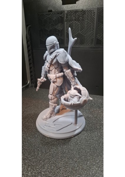 Mandolarian ve Bebek Yoda Aksiyon Figürü 20 cm Boy fiyatları