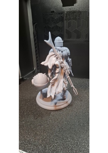 Mandolarian ve Bebek Yoda Aksiyon Figürü 20 cm Boy modelleri