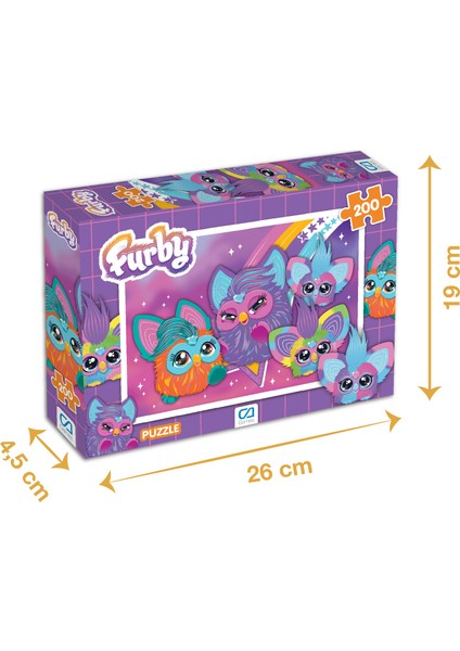 Furby - 200 Parçalı Puzzle
