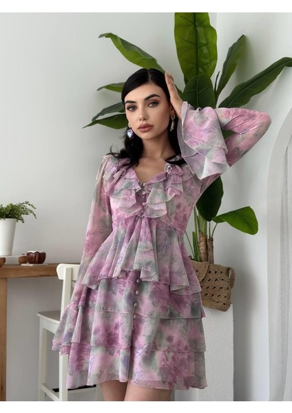 Ulak Handmader Elose Fırfırlı Elbise modelleri