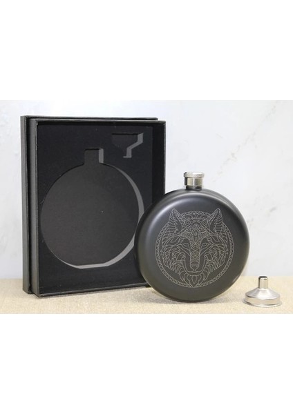 Kurt Motifli Hunili Matara Seti