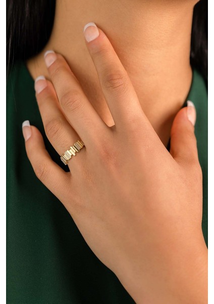 14 Ayar Altın Ritim Yüzük fiyatları