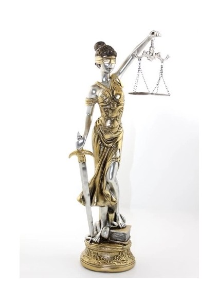 Polyester Adalet Figürü Model 2