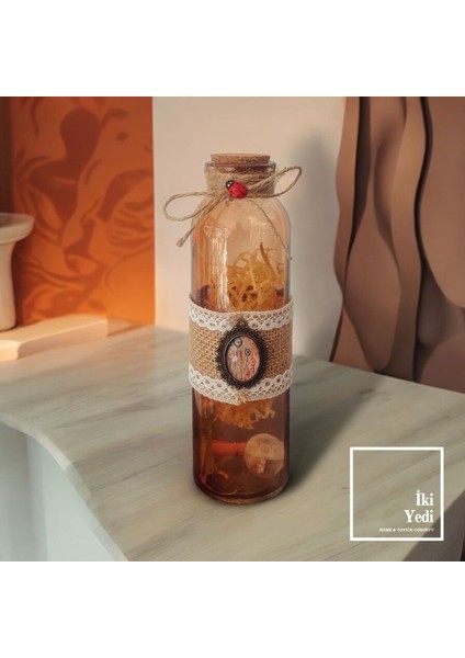 Wishes 77-2 Dilek Şişesi Uygun Fiyatlı Hediyelik Eşyalar Dekoratif Objeler