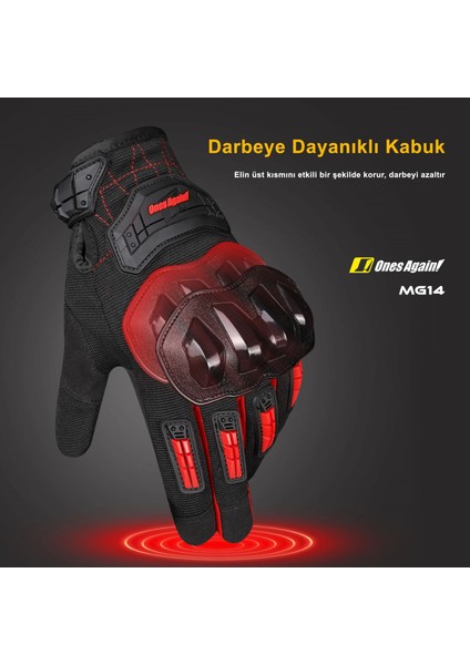Ones Agaın MG14 Kırmızı Yazlık Eldiven modelleri