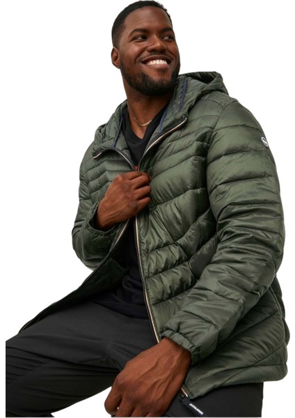 12214531 Jjehero Puffer Kapş.şişme Mont - Yeşil - 6xl modelleri