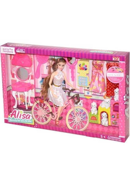 255 Efe, Alisa ve Bisikleti Oyun Seti / +3 Yaş modelleri