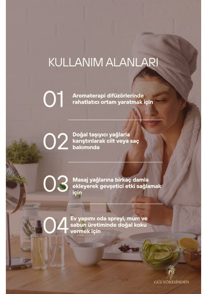 %100 Saf Sardunya Yağı (Pelargonium Graveolens) – Cilt ve Ruh Için Doğal Destek - Gülyöresinden fırsatları