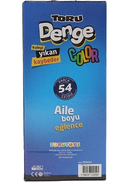 Toru Renkli Denge Oyunu 54 Parça fırsatları