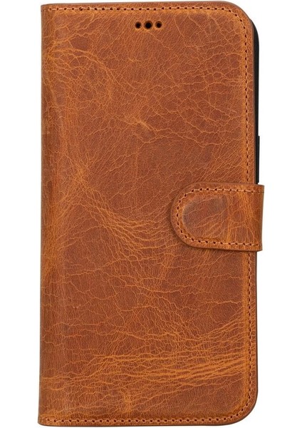 Apple iPhone 15 Pro Max Uyumlu Deri Cüzdanlı Kılıf Mwwn G19 Taba fırsatları