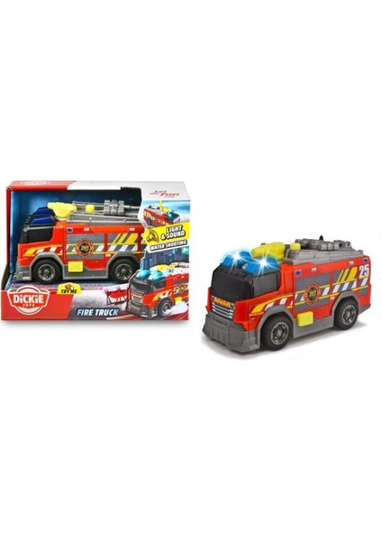 203302028 Dickie, Sesli ve Işıklı Itfaiye Kamyonu 15 cm