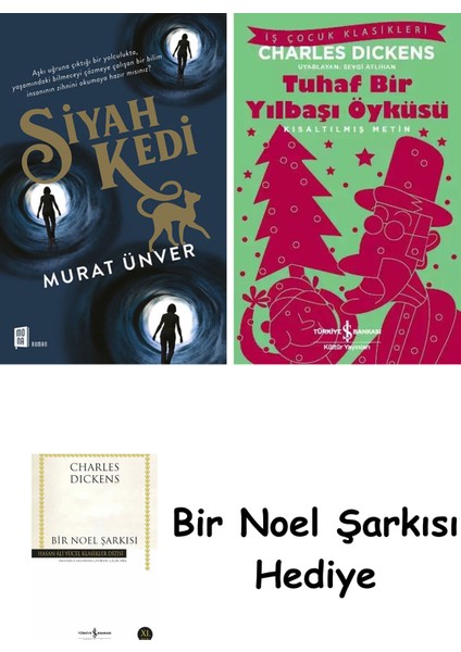 Siyah Kedi + Tuhaf Bir Yılbaşı Öyküsü + Bir Noel Şarkısı