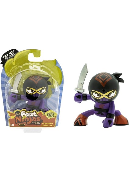 FAN02001 Fart Ninja Gaz Çıkaran Figür - Sensörlü - 1 Adet Fiyatıdır fiyatları