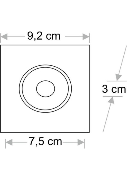Cata Ct 5053 Siyah Platin Spot Kasası fiyatları