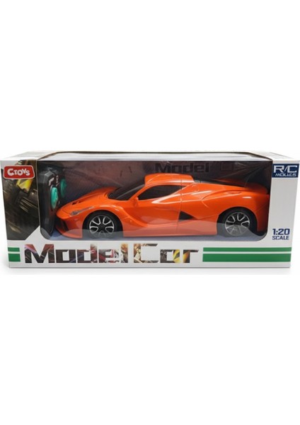 Ctoy 1:20 Uzaktan Kumandalı Yarım Fonksiyon Yarış Arabası 74779 Turuncu fiyatları