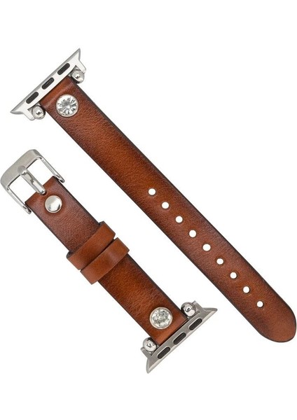 Apple Watch Uyumlu Deri Kordon Visby 38-40-41MM RST2EF modelleri