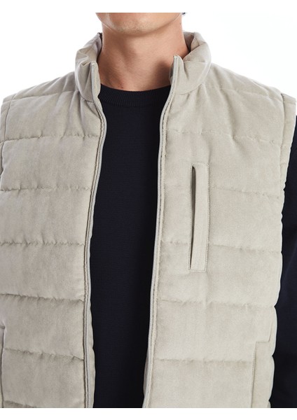 Yeni Sezon Standart Kalıp Dik Yaka Erkek Şişme Yelek modelleri