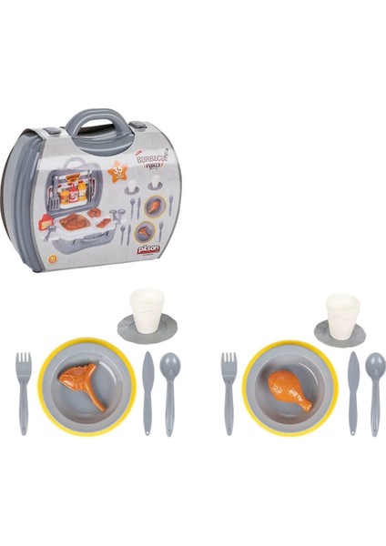03 368 Pilsan Çantalı Barbekü Seti