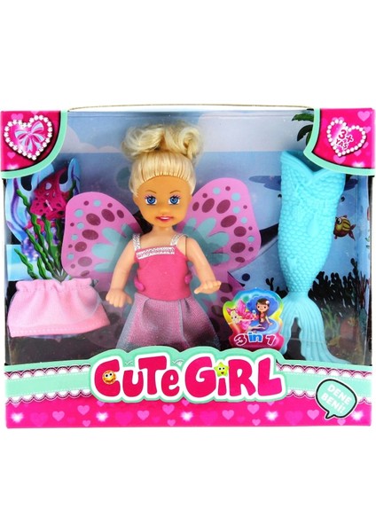 Cute Girl Mini Bebek Denizkızı Seti