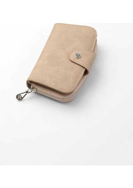 Orta Boy Kadın Cüzdan - 65306 - Bej fiyatları