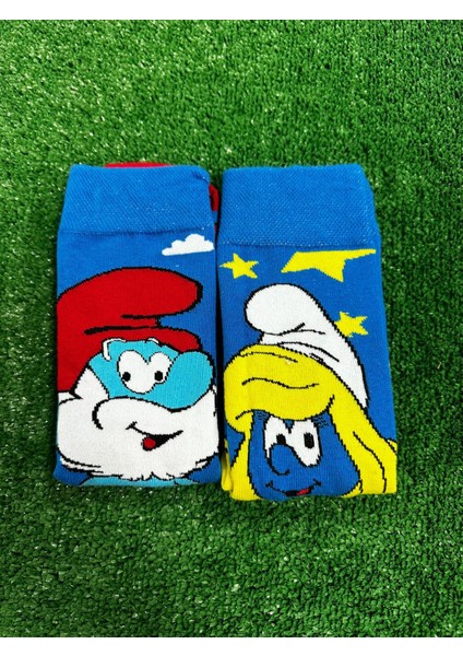 Şirine ve Şirin Baba Çift Soket Çorap