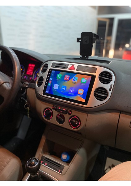 Volkswagen Tıguan 2012-16 9" Siyah Uyumlu Android Multimedia Gerçek 4/64 Kablosuz Carplay Geri Görüş Kameralı fırsatları
