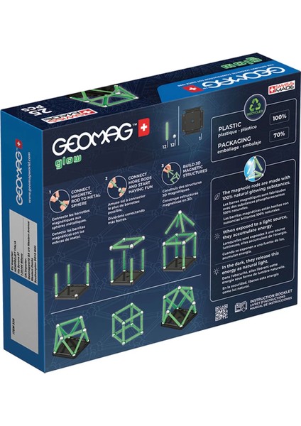 Geomag Glow Manyetik Zeka Oyunu 25 Parça - S03000328 fiyatları