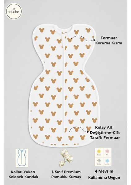 Bebek Kundak– Yenidoğan Kendi Kendini Yatıştıran Kundak – Erkek Kız Bebek Uyku Tulumu indirimleri