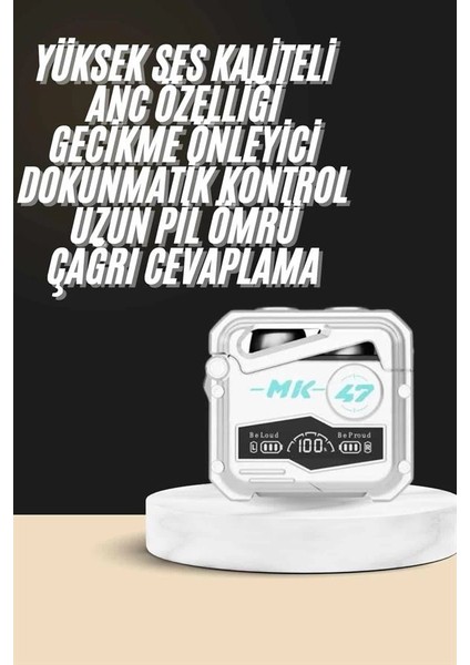 Oyuncu Kulaklığı Yeni Mekanik Kablosuz Kulaklık Ios Android Uyumlu