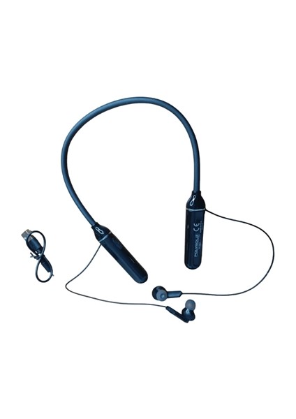 Polygold PG-100 Bluetooth 5.0 Boyun Bantlı Kulaklık – 50 Saat Konuşma Süresi, Type-C Şarj fırsatları
