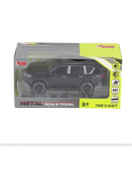 KM-3261B-VARDEM Kutulu Çek Bırak 1:32 Işıklı ve Sesli Metal Jeep modelleri