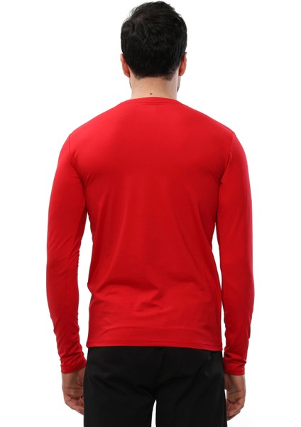 Uzun Kollu T-Shirt Laus Kırmızı modelleri