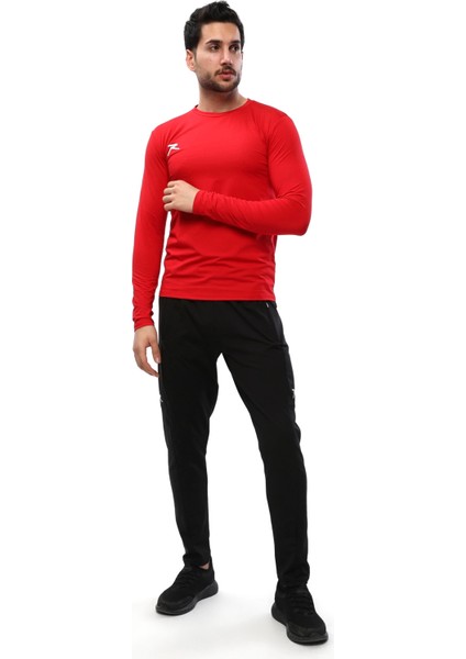 Uzun Kollu T-Shirt Laus Kırmızı fırsatları