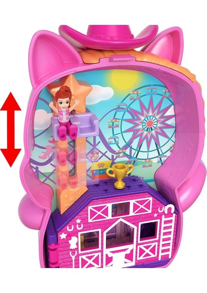 JCR39 Polly Pocket Midilliyle Rodeo Heyecanı Mikro Oyun Seti fırsatları