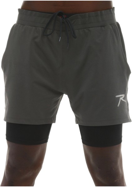 Unisex Şort Pan Antrasit