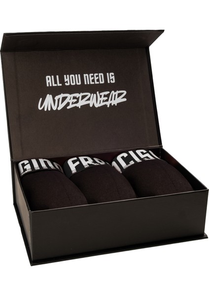 Pamuklu Esnek 6'lı Kutulu Comfort Erkek Boxer - Green & Black Collection fiyatları